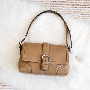 VINTAGE COACH LEATHER HAMPTONS CONVERTIBLE SHOULDER CROSSBODY BAG